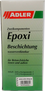 2K-Epoxi Betonbeschichtung 1kg inkl. Härter