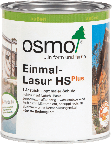 Osmo Einmal-Lasur HSPlus 0,75lt.
